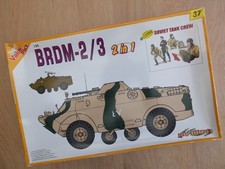 CYBER-HOBBY 9137 - RUSSIAN BRDM-2/3 WITH BONUS SOVIET TANK CREW - 1/35 MODEL KIT