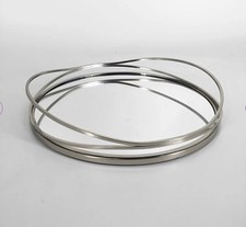 Adely Decor Silver Mirrored