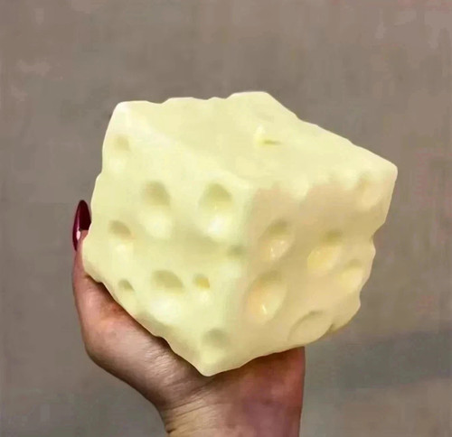 Jumbo cheese squishy - cheese,