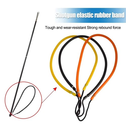 Speargun rubber band - speargun, pole