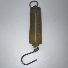 Vintage Salter Brass Spring