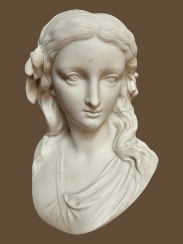 Parian bust spring by - spring,