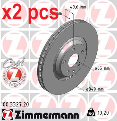 Pcs sides front - x2,
