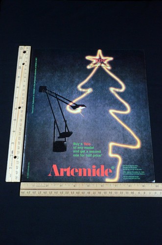 1995 artemide lighting tizio - lighting,