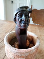 Antique Black Forest Hand Carved Wooden Nutcracker