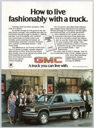 Gmc jimmy truck 4x4 - jimmy,