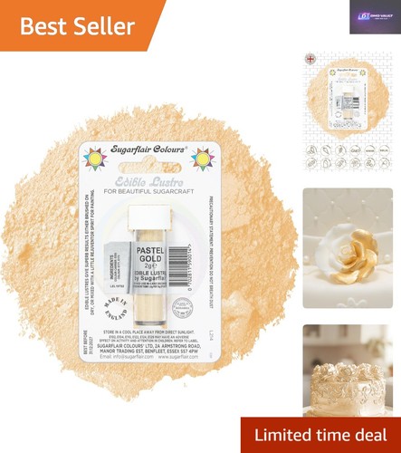 Versatile pastel gold edible - versatile,