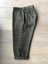 Mens breeks William and Son London checked wool blend tweed size 32 lined