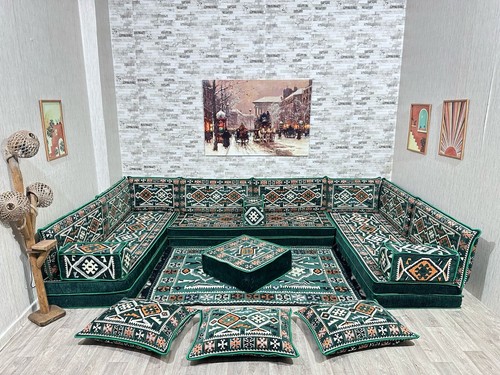 Shaped oriental sofa - u-shaped,,
