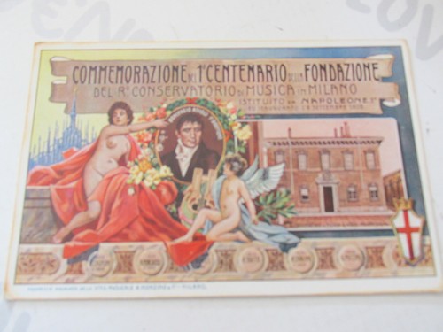 Postcard era milan 1st - postcard,