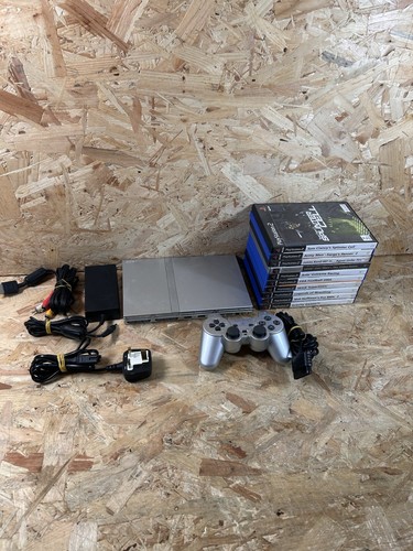 Sony playstation slim - playstation, silver