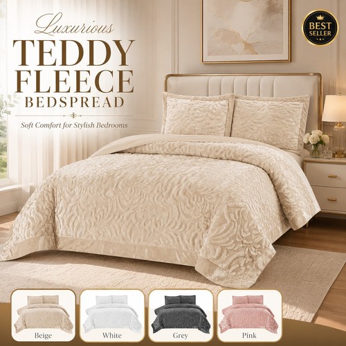 Plush quilted velvet - velvet, bedspread