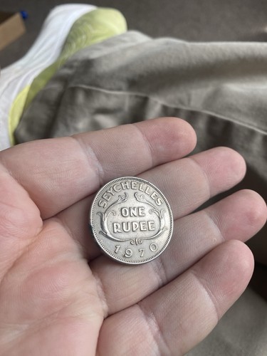 Seychelles rupee coin 1970 - coin,