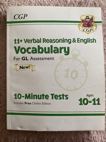 11plus cgp verbal - cgp,