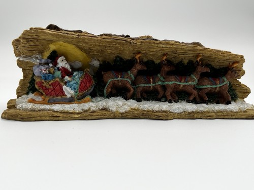 Vintage 1996 resin santa - vintage,