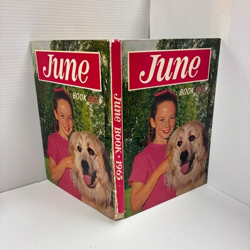 June book 1965 girls annual - book,