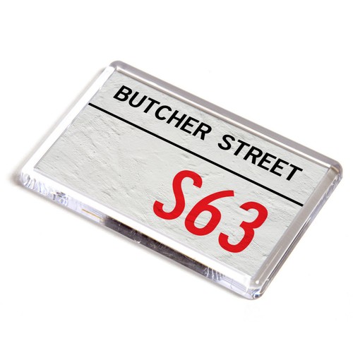 Fridge magnet butcher - fridge,