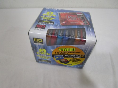 Pack sealed sony md - pack,