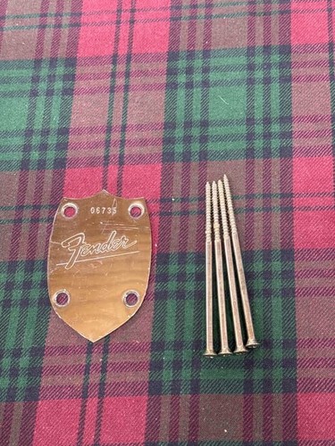 Fender newporter neckplate - newporter,