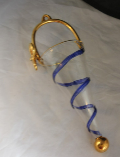 Spital glass hanging vase with - vase,