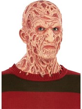SALE Official Deluxe Nightmare On Elm Street Freddy Krueger Adult Full Face Mask