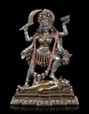 Kali Figure Dancing on Shiva -