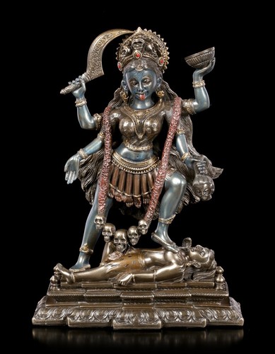Kali figure dancing - figure, shiva
