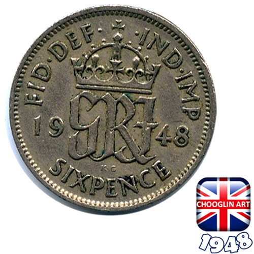 British 1948 george vi - george,