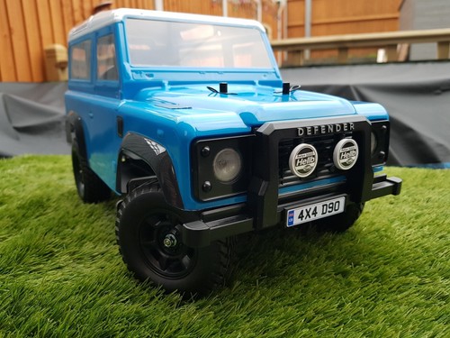 Tamiya defender 90 front - tamiya, cc-02