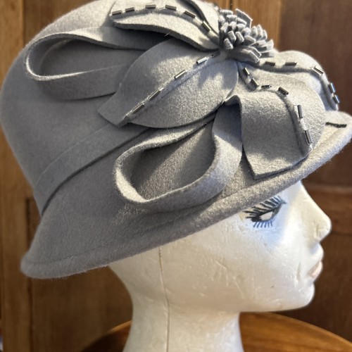 Suzanne bettley hat - bettley, grey