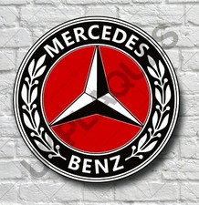 MERCEDES LOGO 2FT LARGE GARAGE