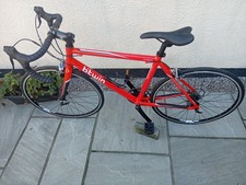 BTWIN Triban Road Bike With Carbon Forks Excellent