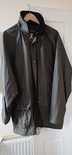 John Partridge Men's Green Waxed Jacket Size L