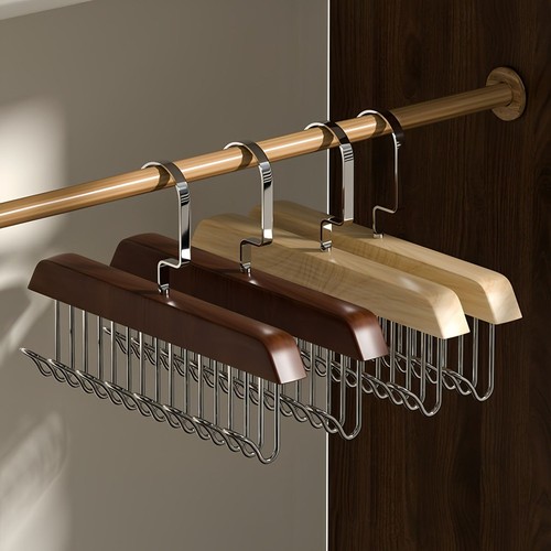 Wooden belt rack tie - tie,
