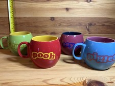 Disney Winnie The Pooh And Friends Set Of 4 Mugs 