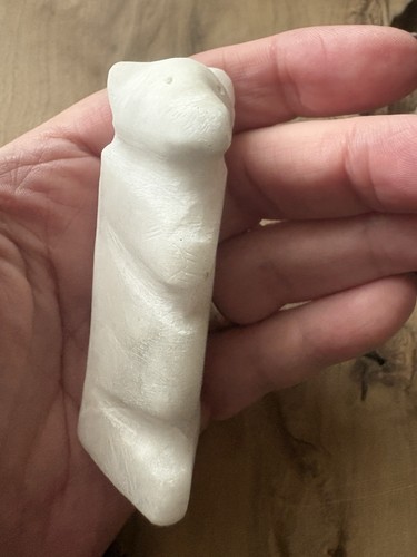 Stunning white piece carved - white,