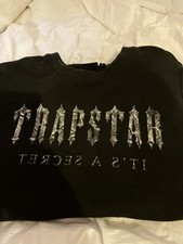 Trapstar Printed Black Crew