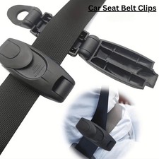 2Pcs Car Seat Belt Clips Stopper Buckle Clamp Improves Comfort Safety Adjuster