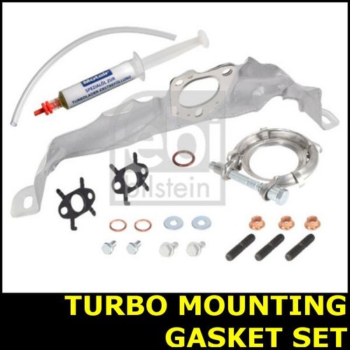 Turbo mounting gasket - gasket, fits