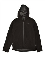 MOUNTAIN WAREHOUSE Boys Hooded Windbreaker Jacket 12-13 Years Black BH20