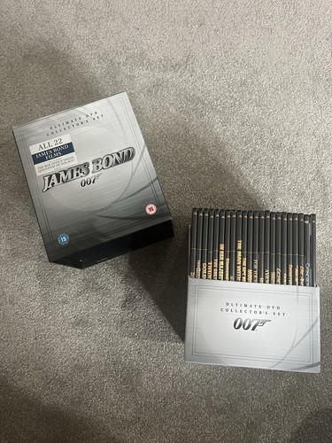James bond complete dvd - james,