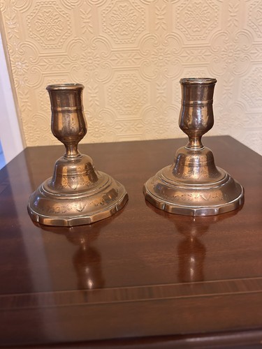 Pair french squat brass - pair,