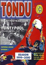 Tondu v Pontypool 6 May 2000