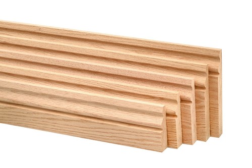 Solid oak skirting ogee - solid, style