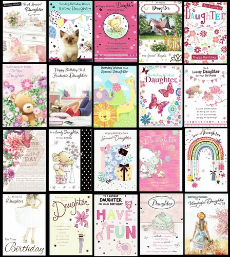 Daughter quality birthday - quality, card