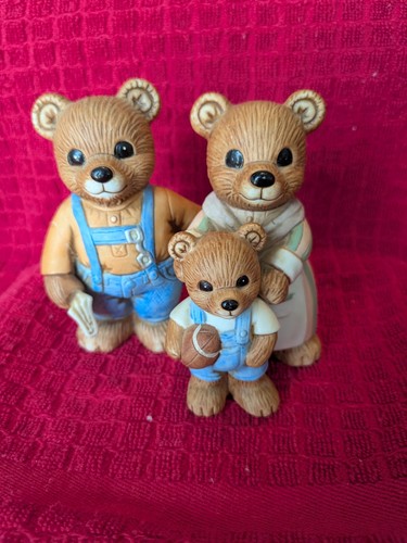 Homco 1450 porcelain bear - homco,