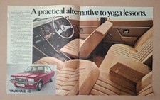 Vauxhall VX2300 GLS Original UK Press Advert 1978