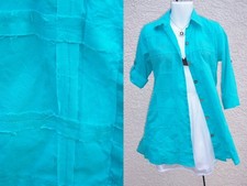 CZ swimsuit coverup NEW aqua