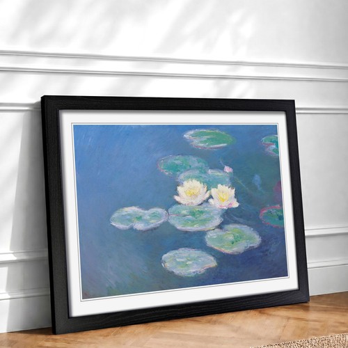 Claude monet lilly - monet, framed