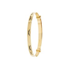 9ct Yellow Gold Diamond Cut